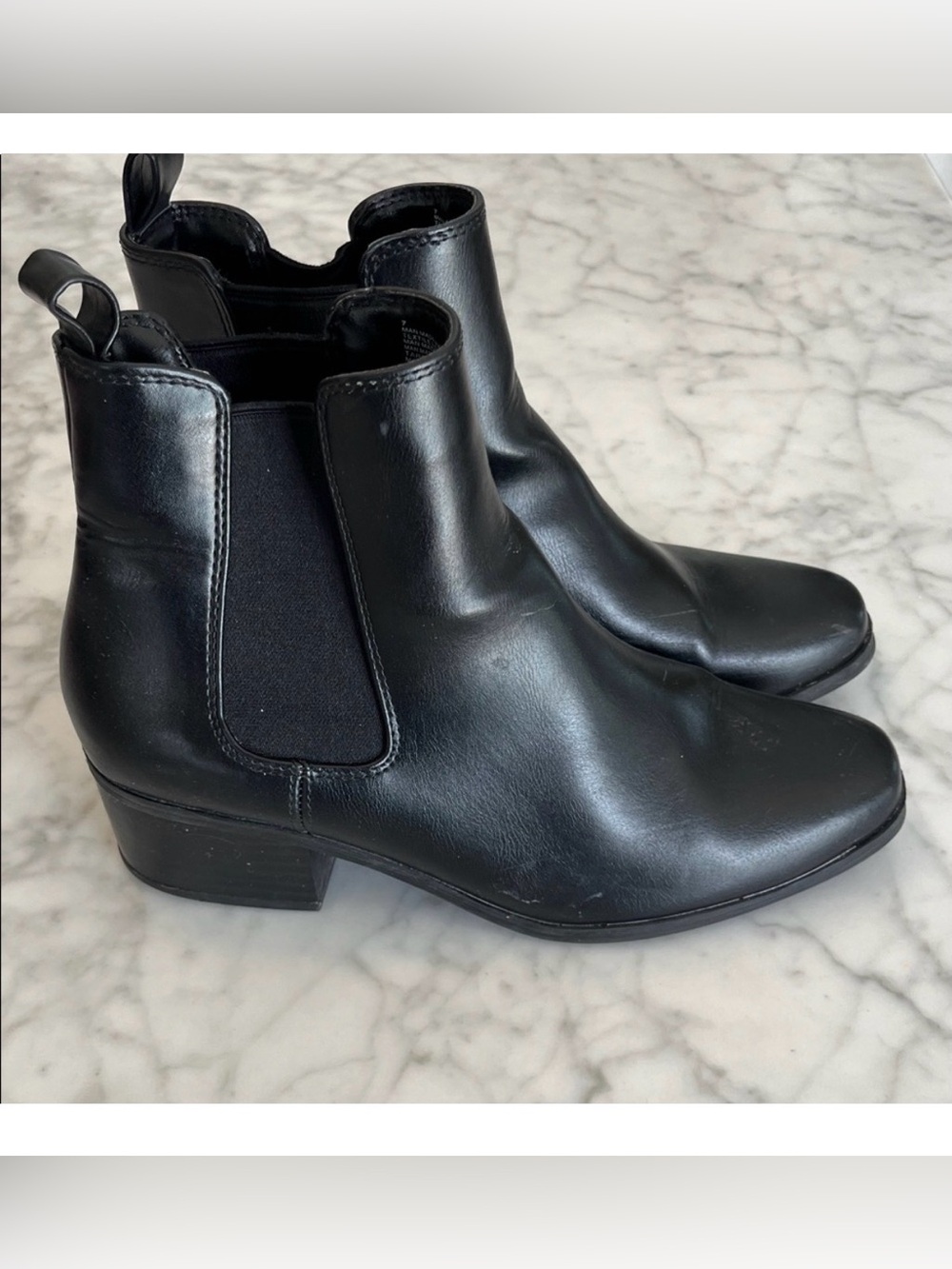 a new day Black Ankle Booties